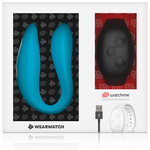 WEARWATCH VIBRADOR DUAL TECHNOLOGY WATCHME AZUL/NEGRO