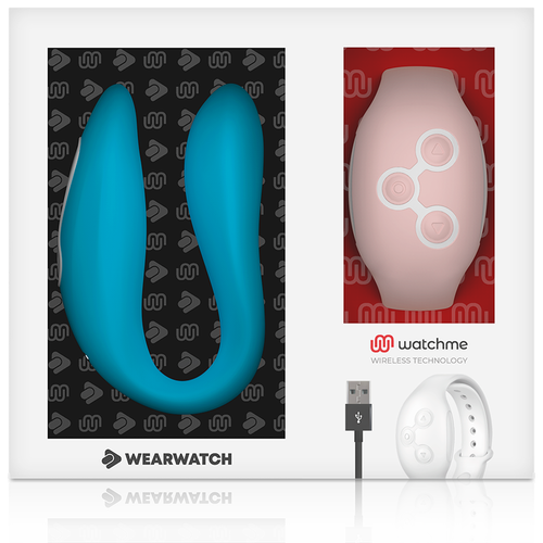 WEARWATCH VIBRADOR DUAL TECHNOLOGY WATCHME AZUL/ROSA