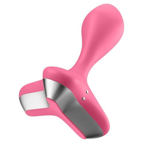 SATISFYER GAME CHANGER PLUG VIBRADOR - ROSA