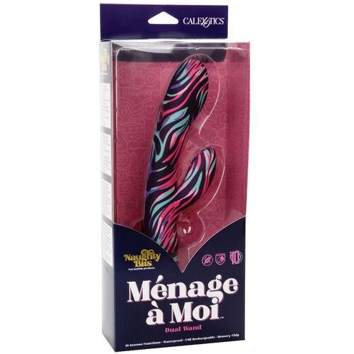 CALEX VIBRADOR MENAGE A MOI DUAL WAND