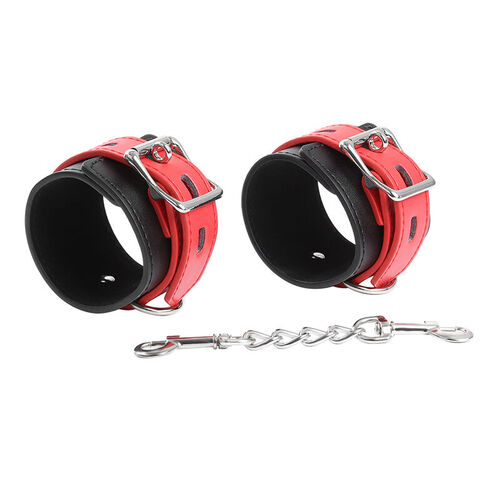 OHMAMA FETISH LOCK BUCKLE WRIST RESTRAINTS