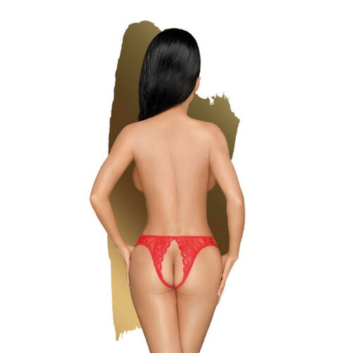 PENTHOUSE NAUGHTY VALENTINE TANGA ROJO S/M