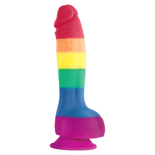 PRIDE - DILDO BANDERA LGBT 15 CM