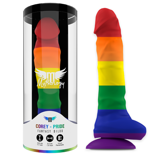 MYTHOLOGY COREY PRIDE DILDO L