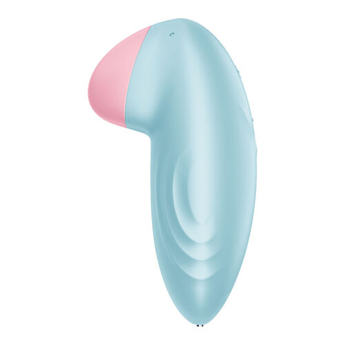 SATISFYER TROPICAL TIP VIBRADOR LAY-ON - AZUL