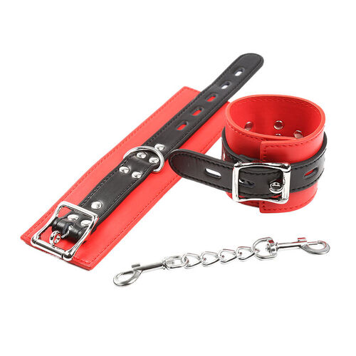 OHMAMA FETISH LOCKING/BUCKLING WRIST RESTRAINTS