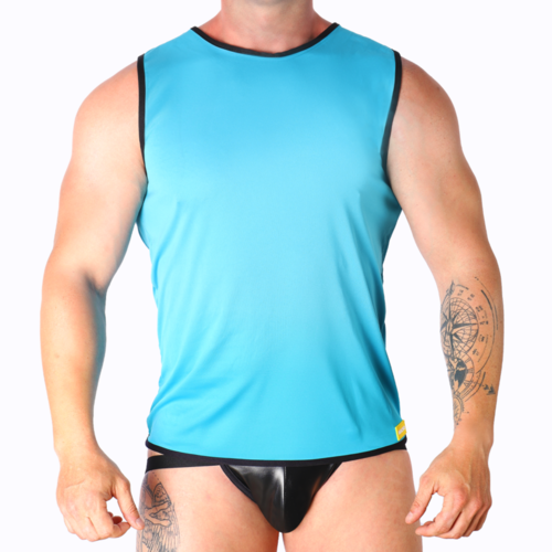 MACHO CAMISETA AZUL S/M