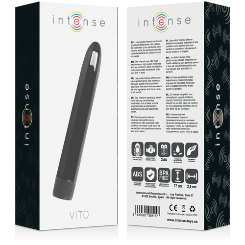 INTENSE VITO VIBRADOR NEGRO