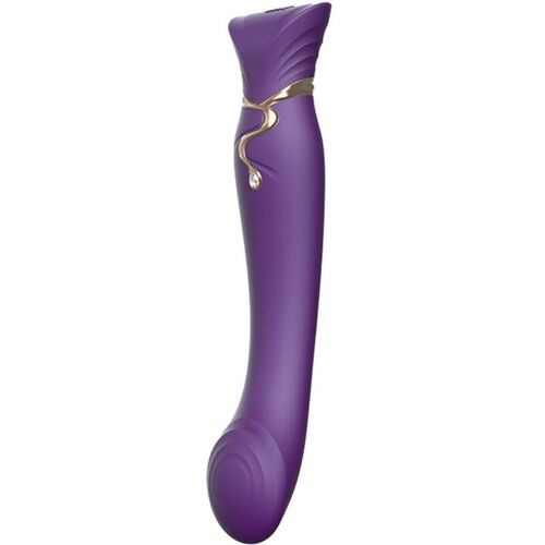 ZOLO - QUEEN G-SPOT PULS WAVE VIBE MORADO